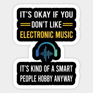 Smart People Hobby Electronic Music Sticker